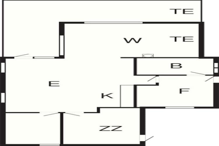 4 Person Holiday Home In B Rkop ボルコップ エクステリア 写真